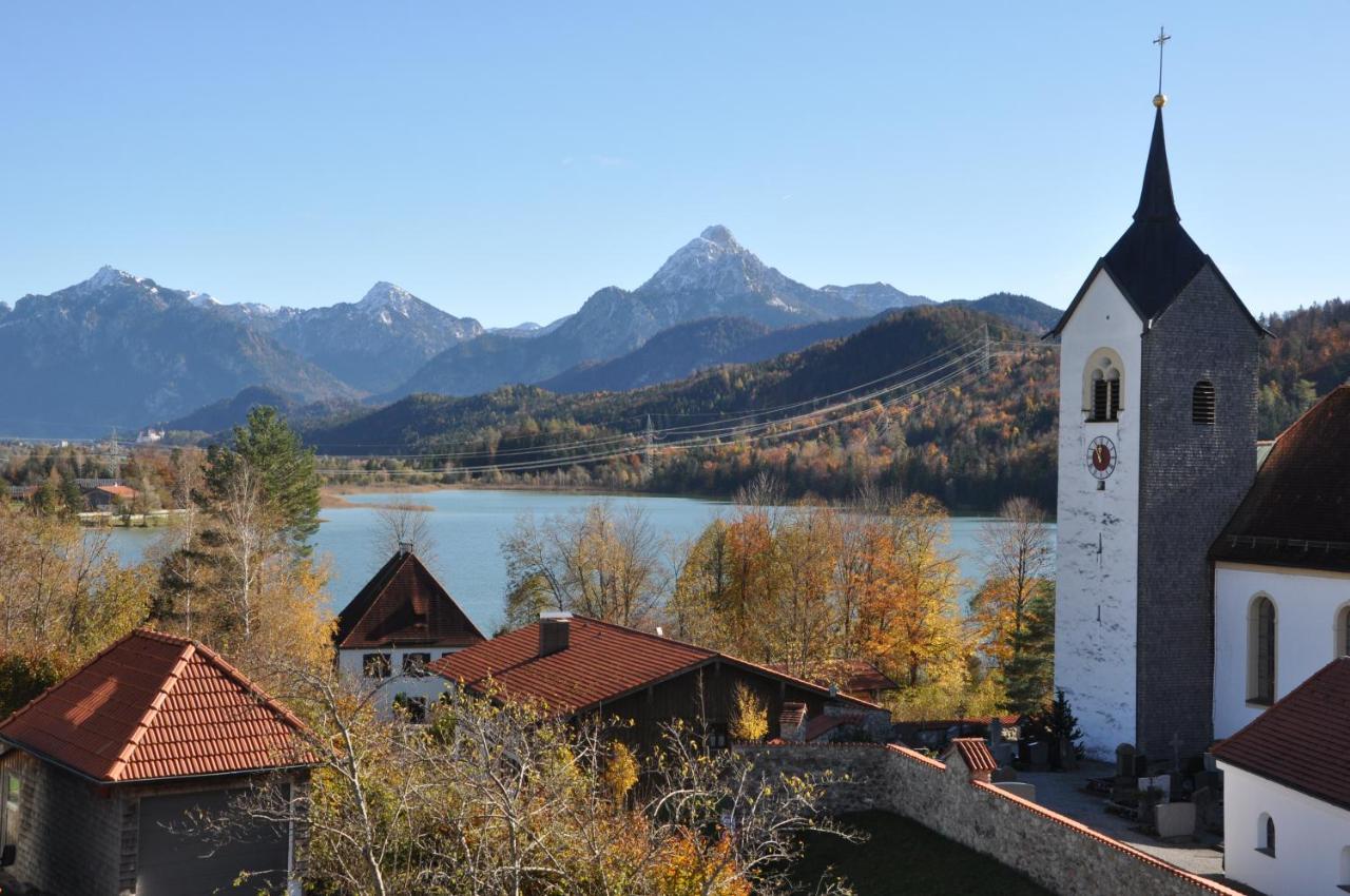 Pension Rexha Am Weissensee Фюссен Екстер'єр фото
